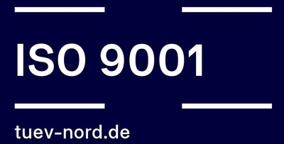 Certifiée ISO 9001 — TÜV NORD CERT
